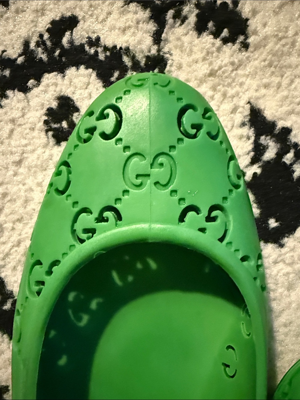 Gucci Authentic Green Ballet Flats - Picture 4 of 8